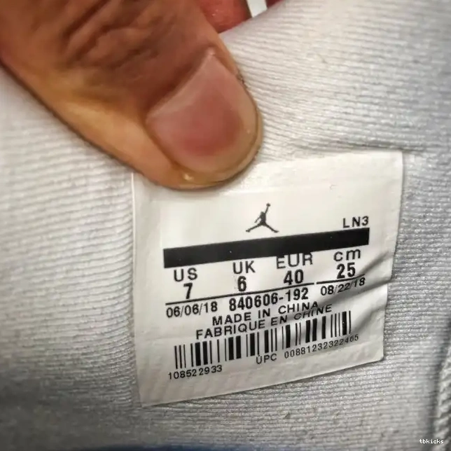 Rep TB (nike) White Air 840606-192 OG 4 Cement Jordan 0526